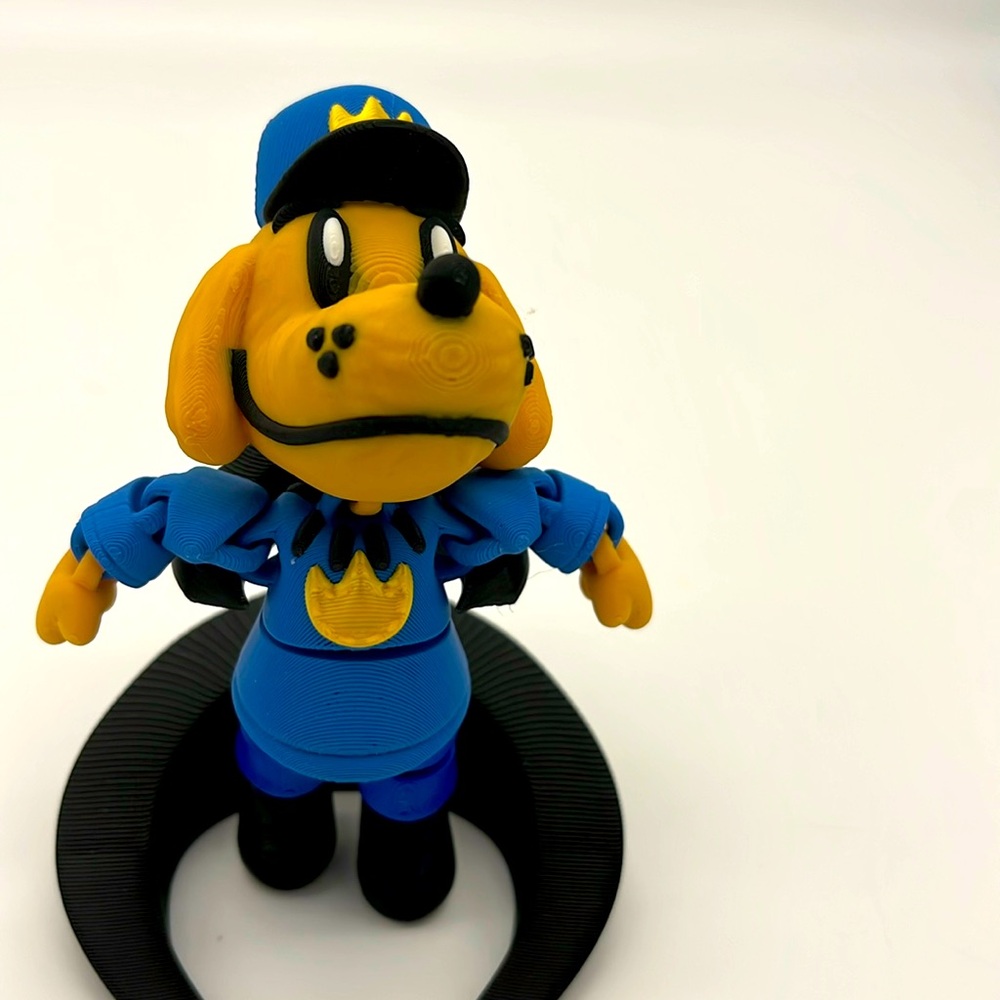 3D printed Articulated Dogman Fidget Toy Fun Collectible S…